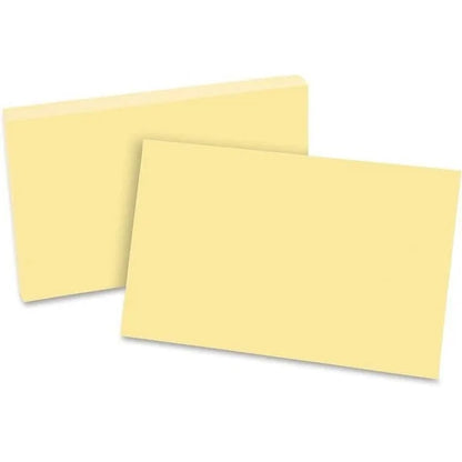 7700000003072 Fichas Bibliograficas Belpapel X 50 Unidades 10 X 15 cm Amarillo Cartel Arte & Papelería
