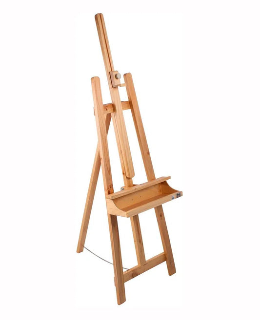 7700000017994 Caballete Tripode Alce Caballete 140 cm Madera Natural Cajon Cartel Arte & Papelería