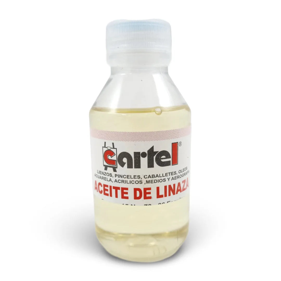 7700000020789 Aceite De Linaza Cartel Medio de Aceite 120 ml 120 ml Cartel Arte & Papelería