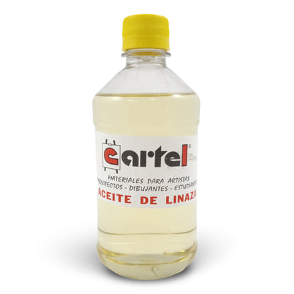 7700000020871 Aceite De Linaza Cartel Medio de Aceite 500 ml 500 ml Cartel Arte & Papelería