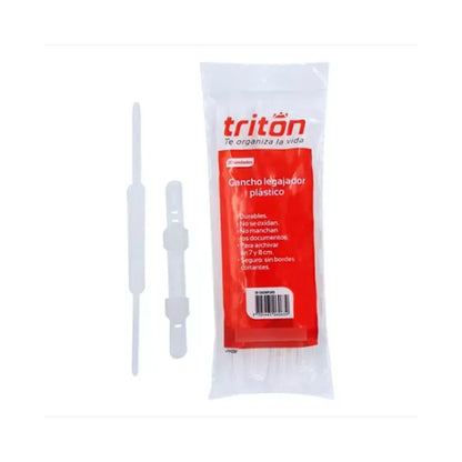 7700000021397 Gancho Legajador Triton Gancho Legajador Unidad Plastico Cartel Arte & Papelería