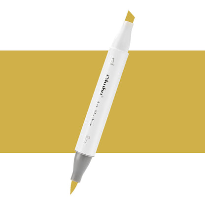 7700000021656 Marcador Alcohol Art Marker Ohuhu - Tonos Amarillos Marcador Unidad Olive Yellow Y8 Cartel Arte & Papelería