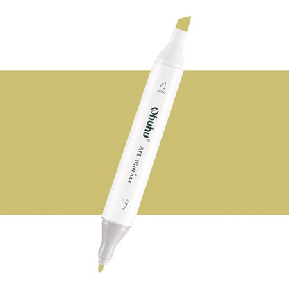 7700000021830 Marcador Alcohol Art Marker Ohuhu - Tonos Grises Marcador Unidad Yellow Grey 100 YG100 Cartel Arte & Papelería