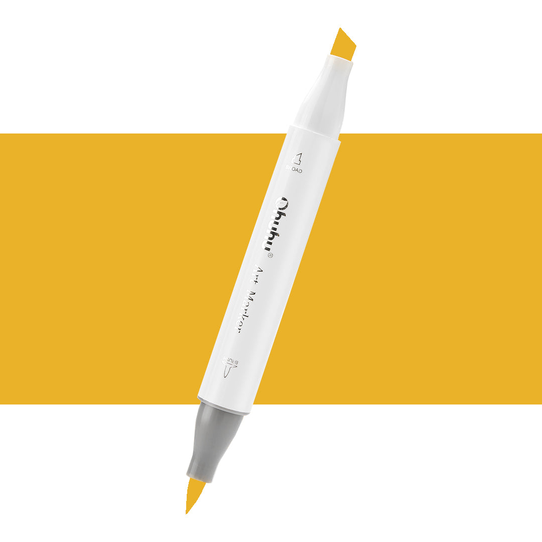 7700000021946 Marcador Alcohol Art Marker Ohuhu - Tonos Amarillos Marcador Unidad Melon Yellow YR33 Cartel Arte & Papelería