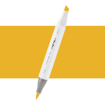 7700000021946 Marcador Alcohol Art Marker Ohuhu - Tonos Amarillos Marcador Unidad Melon Yellow YR33 Cartel Arte & Papelería