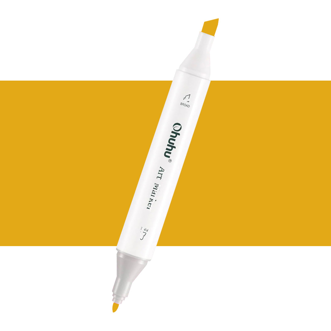 7700000021953 Marcador Alcohol Art Marker Ohuhu - Tonos Amarillos Marcador Unidad Yellow YR34 Cartel Arte & Papelería