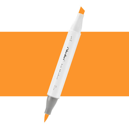 7700000022011 Marcador Alcohol Art Marker Ohuhu - Tonos Naranjas Marcador Unidad Chrome Orange YR170 Cartel Arte & Papelería