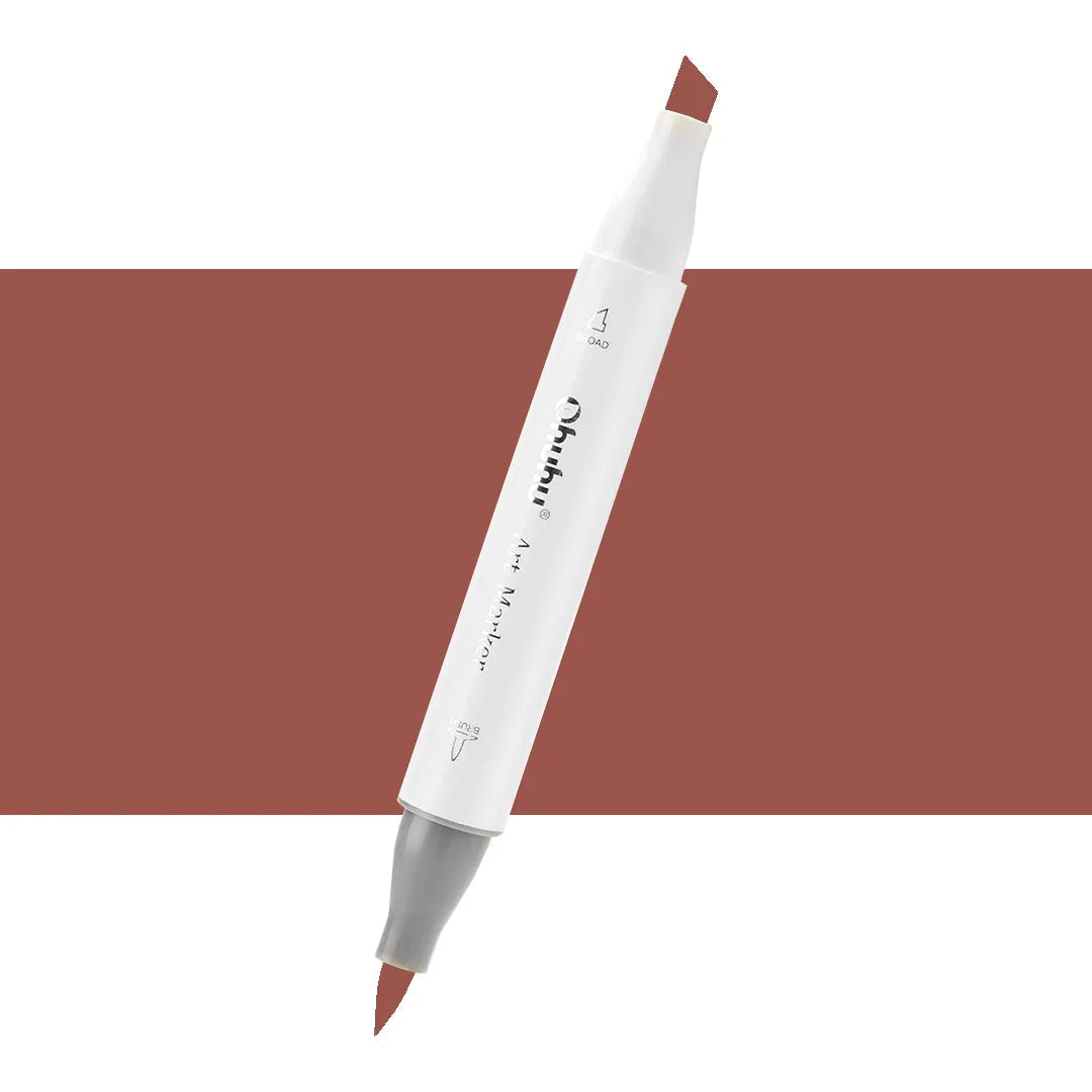 7700000022103 Marcador Alcohol Art Marker Ohuhu - Tonos Marrones Marcador Unidad Copper E130 Cartel Arte & Papelería