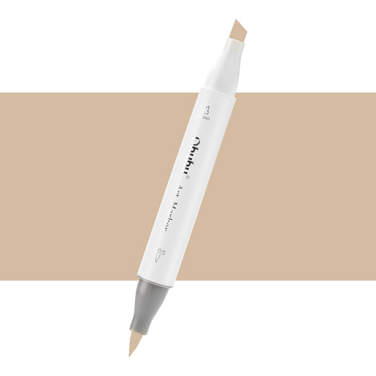 7700000022127 Marcador Alcohol Art Marker Ohuhu - Tonos Verdes Marcador Unidad Khaki E440 Cartel Arte & Papelería