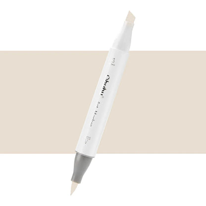 7700000022134 Marcador Alcohol Art Marker Ohuhu - Tonos Blancos Marcador Unidad Sand White E280 Cartel Arte & Papelería