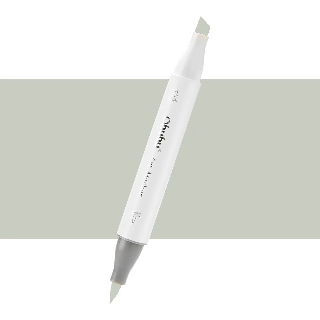 7700000022158 Marcador Alcohol Art Marker Ohuhu - Tonos Verdes Marcador Unidad Vert Celadon E432 Cartel Arte & Papelería