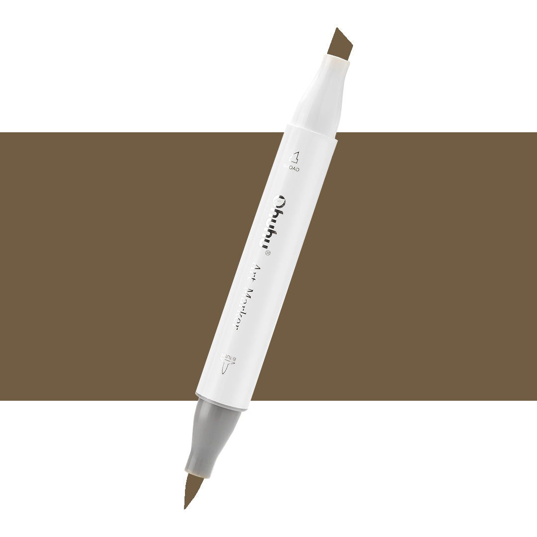 7700000022165 Marcador Alcohol Art Marker Ohuhu - Tonos Verdes Marcador Unidad Military Olive E460 Cartel Arte & Papelería