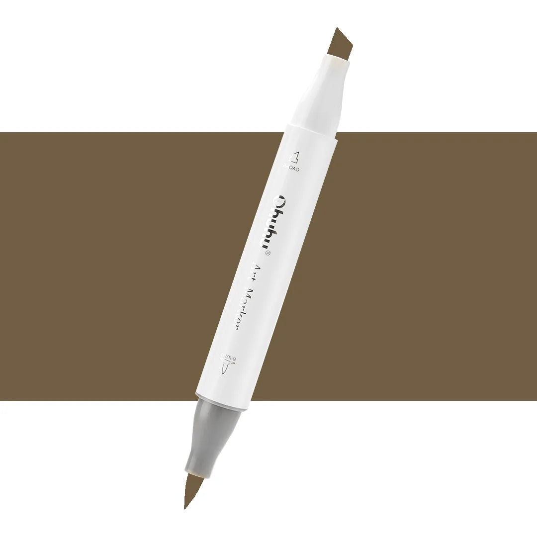 7700000022165 Marcador Alcohol Art Marker Ohuhu - Tonos Verdes Marcador Unidad Military Olive E460 Cartel Arte & Papelería
