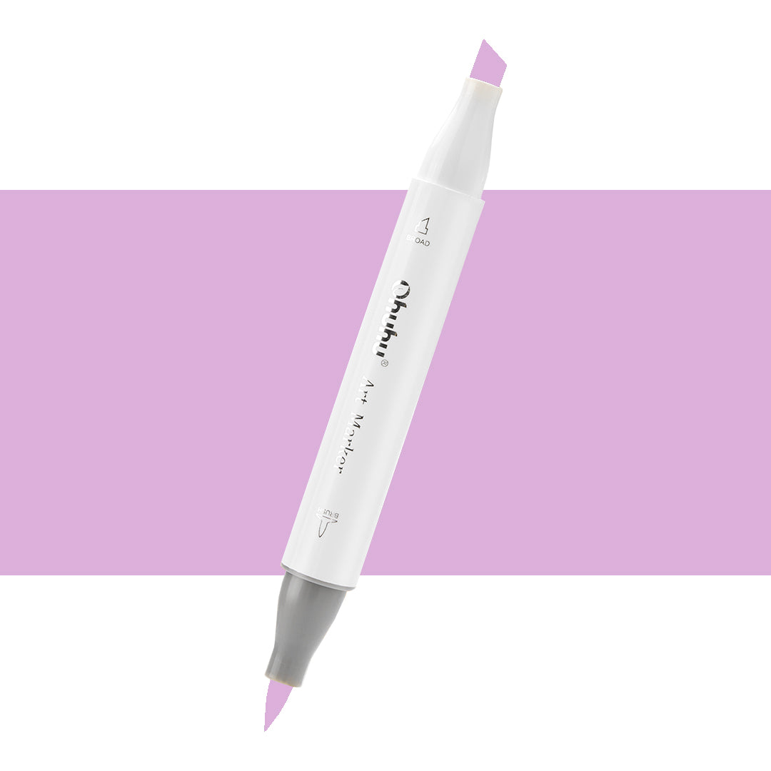 7700000022226 Marcador Alcohol Art Marker Ohuhu - Tonos Morados Marcador Unidad Deep Lilac V160 Cartel Arte & Papelería