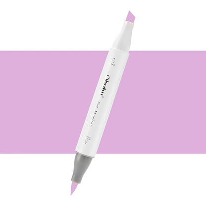 7700000022226 Marcador Alcohol Art Marker Ohuhu - Tonos Morados Marcador Unidad Deep Lilac V160 Cartel Arte & Papelería