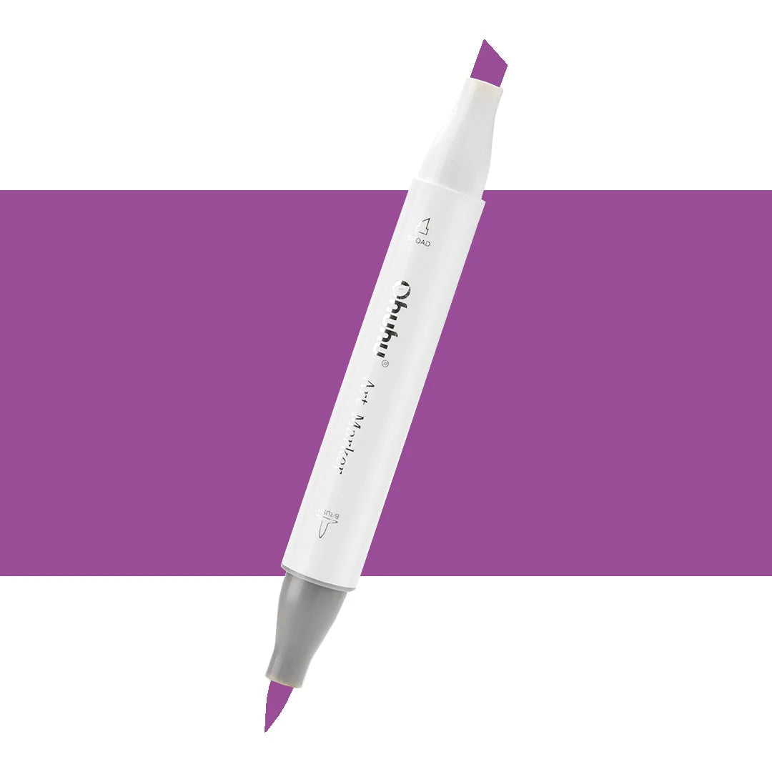 7700000022233 Marcador Alcohol Art Marker Ohuhu - Tonos Morados Marcador Unidad Signal Violet V210 Cartel Arte & Papelería