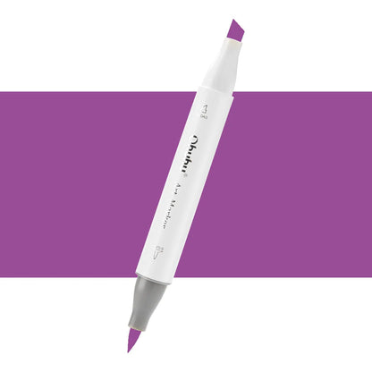 7700000022233 Marcador Alcohol Art Marker Ohuhu - Tonos Morados Marcador Unidad Signal Violet V210 Cartel Arte & Papelería