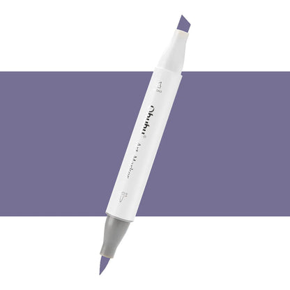 7700000022257 Marcador Alcohol Art Marker Ohuhu - Tonos Morados Marcador Unidad Dark Lavender V450 Cartel Arte & Papelería