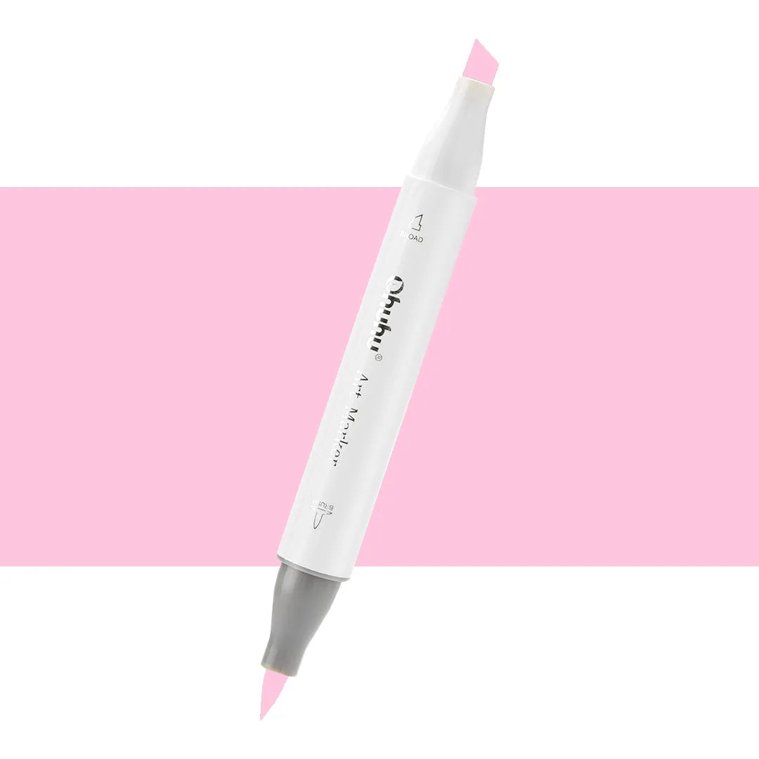 7700000022332 Marcador Alcohol Art Marker Ohuhu - Tonos Rosas Marcador Unidad Light Pink RV280 Cartel Arte & Papelería