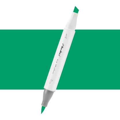 7700000022431 Marcador Alcohol Art Marker Ohuhu - Tonos Verdes Marcador Unidad Emeralda Green G1 Cartel Arte & Papelería