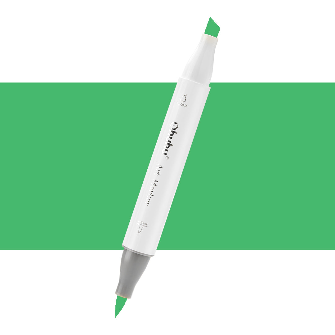 7700000022448 Marcador Alcohol Art Marker Ohuhu - Tonos Verdes Marcador Unidad Vivid Green G2 Cartel Arte & Papelería