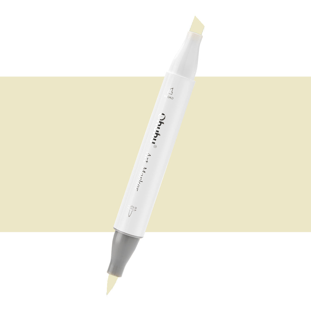 7700000022493 Marcador Alcohol Art Marker Ohuhu - Tonos Amarillos Marcador Unidad Crescent Yellow G030 Cartel Arte & Papelería
