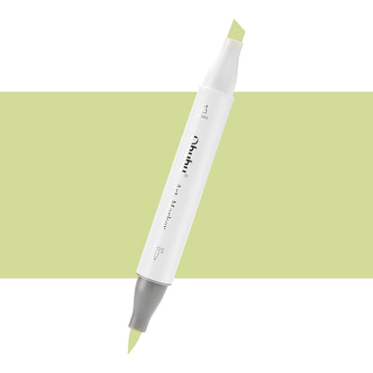 7700000022509 Marcador Alcohol Art Marker Ohuhu - Tonos Amarillos Marcador Unidad Celery Yellow G060 Cartel Arte & Papelería