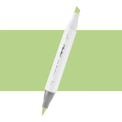 7700000022516 Marcador Alcohol Art Marker Ohuhu - Tonos Verdes Marcador Unidad Acid Green G130 Cartel Arte & Papelería