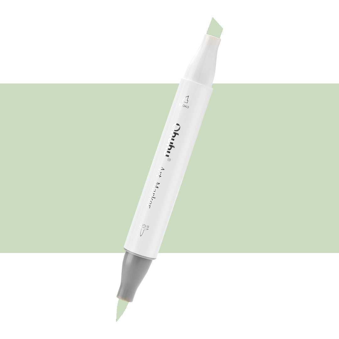 7700000022523 Marcador Alcohol Art Marker Ohuhu - Tonos Verdes Marcador Unidad Lime Green G220 Cartel Arte & Papelería