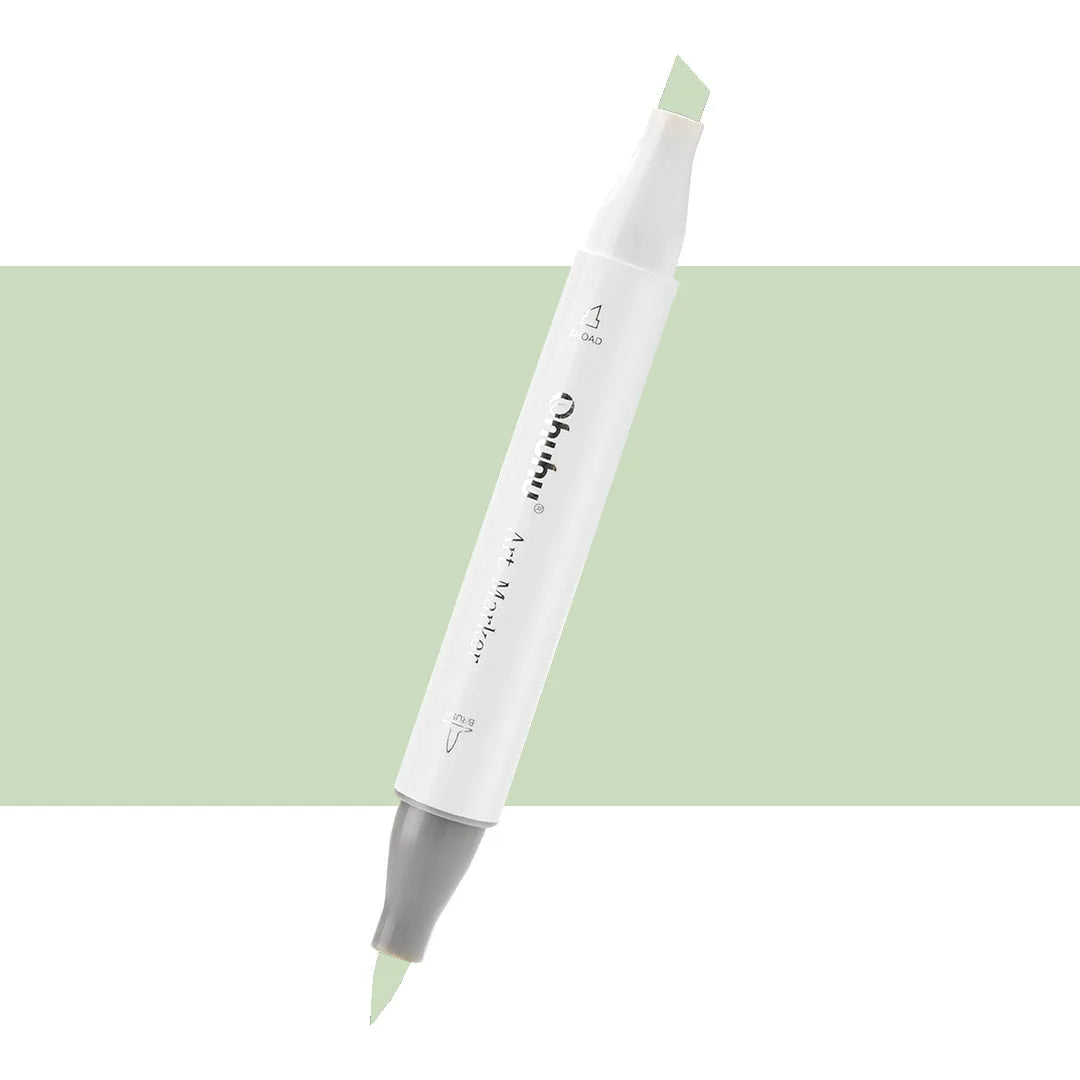 7700000022523 Marcador Alcohol Art Marker Ohuhu - Tonos Verdes Marcador Unidad Lime Green G220 Cartel Arte & Papelería