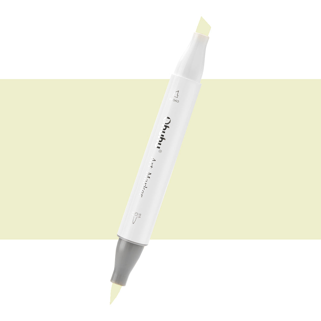 7700000022622 Marcador Alcohol Art Marker Ohuhu - Tonos Verdes Marcador Unidad Anise GY6 Cartel Arte & Papelería