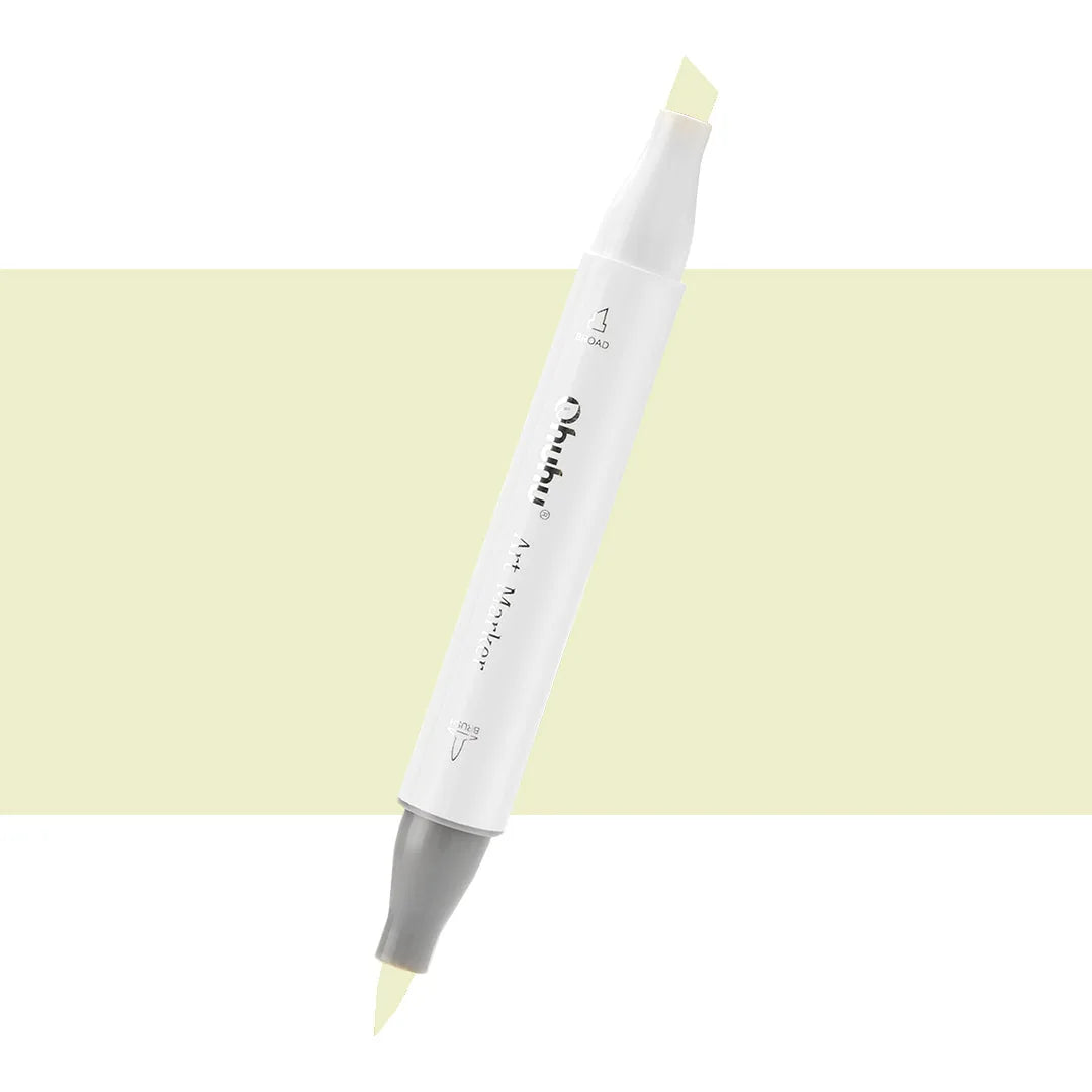 7700000022622 Marcador Alcohol Art Marker Ohuhu - Tonos Verdes Marcador Unidad Anise GY6 Cartel Arte & Papelería
