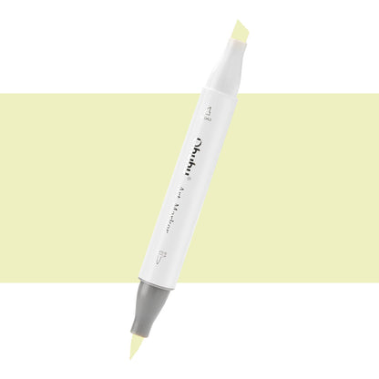 7700000022639 Marcador Alcohol Art Marker Ohuhu - Tonos Verdes Marcador Unidad Sugarcane GY7 Cartel Arte & Papelería