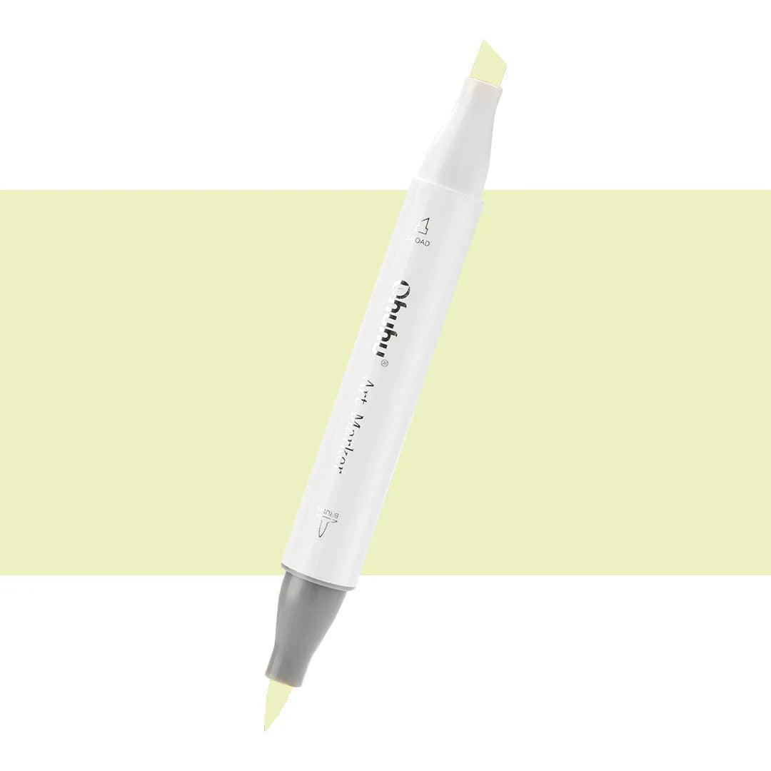 7700000022639 Marcador Alcohol Art Marker Ohuhu - Tonos Verdes Marcador Unidad Sugarcane GY7 Cartel Arte & Papelería
