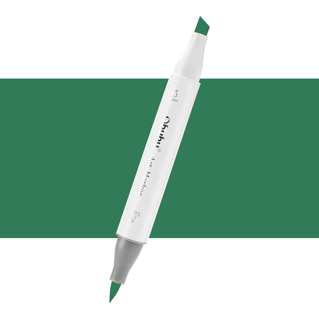 7700000022646 Marcador Alcohol Art Marker Ohuhu - Tonos Verdes Marcador Unidad Deep Olive Green GY43 Cartel Arte & Papelería