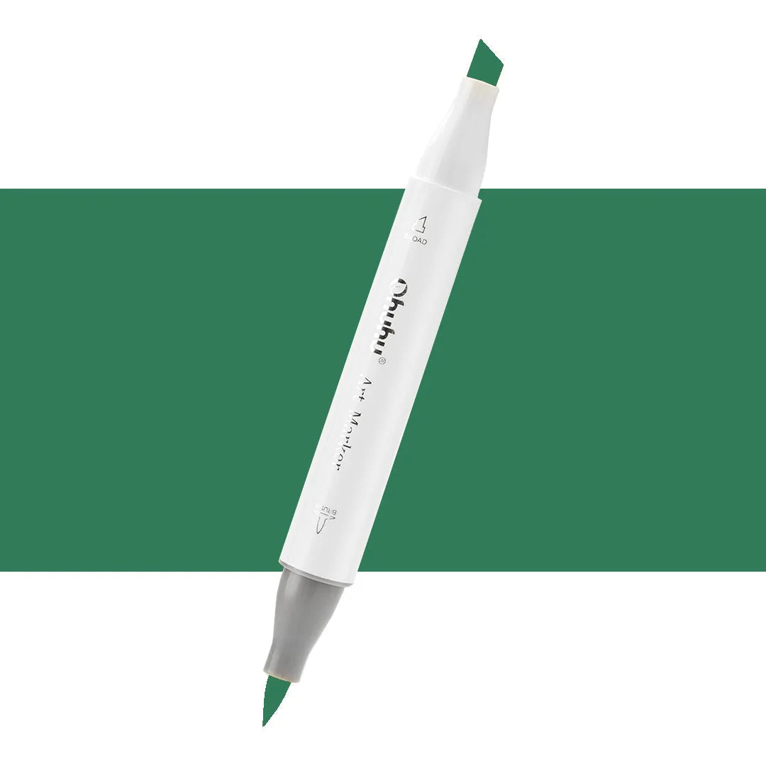 7700000022646 Marcador Alcohol Art Marker Ohuhu - Tonos Verdes Marcador Unidad Deep Olive Green GY43 Cartel Arte & Papelería