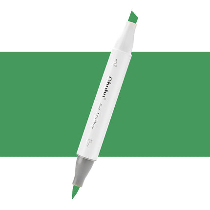 7700000022653 Marcador Alcohol Art Marker Ohuhu - Tonos Verdes Marcador Unidad Pine Tree Green G470 Cartel Arte & Papelería