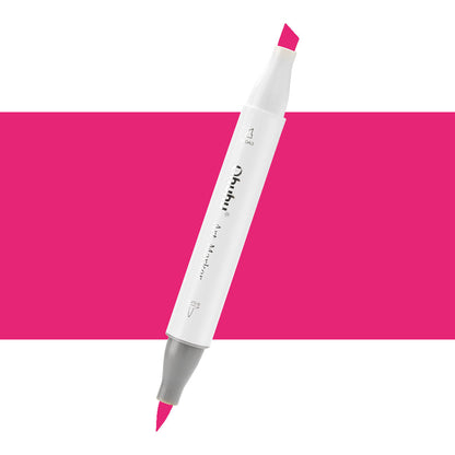 7700000022684 Marcador Alcohol Art Marker Ohuhu - Tonos Rosas Marcador Unidad Cherry Pink R5 Cartel Arte & Papelería