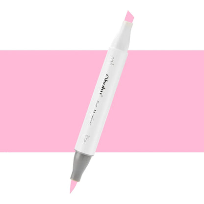7700000022691 Marcador Alcohol Art Marker Ohuhu - Tonos Rosas Marcador Unidad Pastel Pink R10 Cartel Arte & Papelería