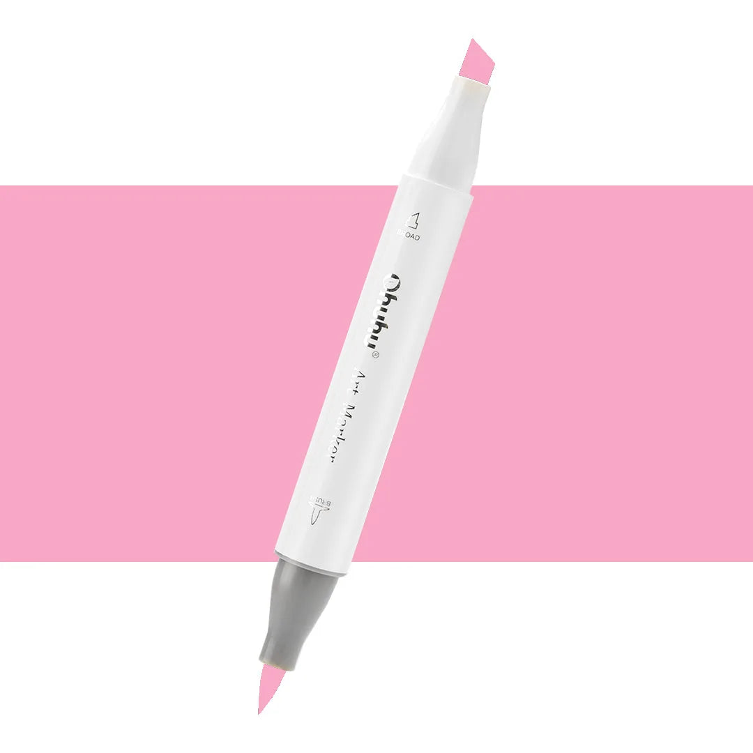 7700000022769 Marcador Alcohol Art Marker Ohuhu - Tonos Rosas Marcador Unidad Rose Pink R23 Cartel Arte & Papelería