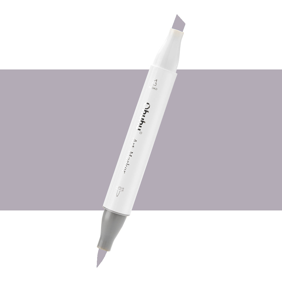 7700000022868 Marcador Alcohol Art Marker Ohuhu - Tonos Grises Marcador Unidad Red Grey 150 RG150 Cartel Arte & Papelería