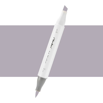 7700000022868 Marcador Alcohol Art Marker Ohuhu - Tonos Grises Marcador Unidad Red Grey 150 RG150 Cartel Arte & Papelería