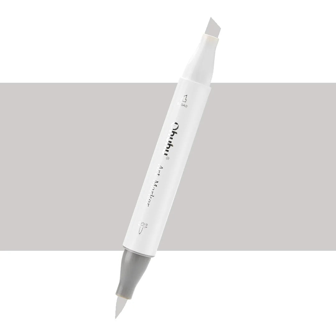 7700000022950 Marcador Alcohol Art Marker Ohuhu - Tonos Grises Marcador Unidad Warm Grey 05 WG050 Cartel Arte & Papelería