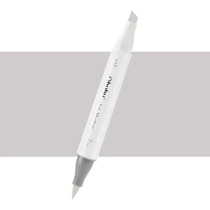 7700000022950 Marcador Alcohol Art Marker Ohuhu - Tonos Grises Marcador Unidad Warm Grey 05 WG050 Cartel Arte & Papelería