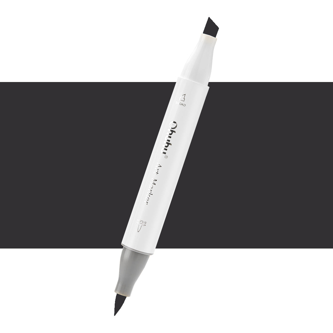 7700000022967 Marcador Alcohol Art Marker Ohuhu - Tonos Grises Marcador Unidad Warm Grey 13 WG130 Cartel Arte & Papelería
