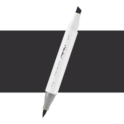 7700000022967 Marcador Alcohol Art Marker Ohuhu - Tonos Grises Marcador Unidad Warm Grey 13 WG130 Cartel Arte & Papelería