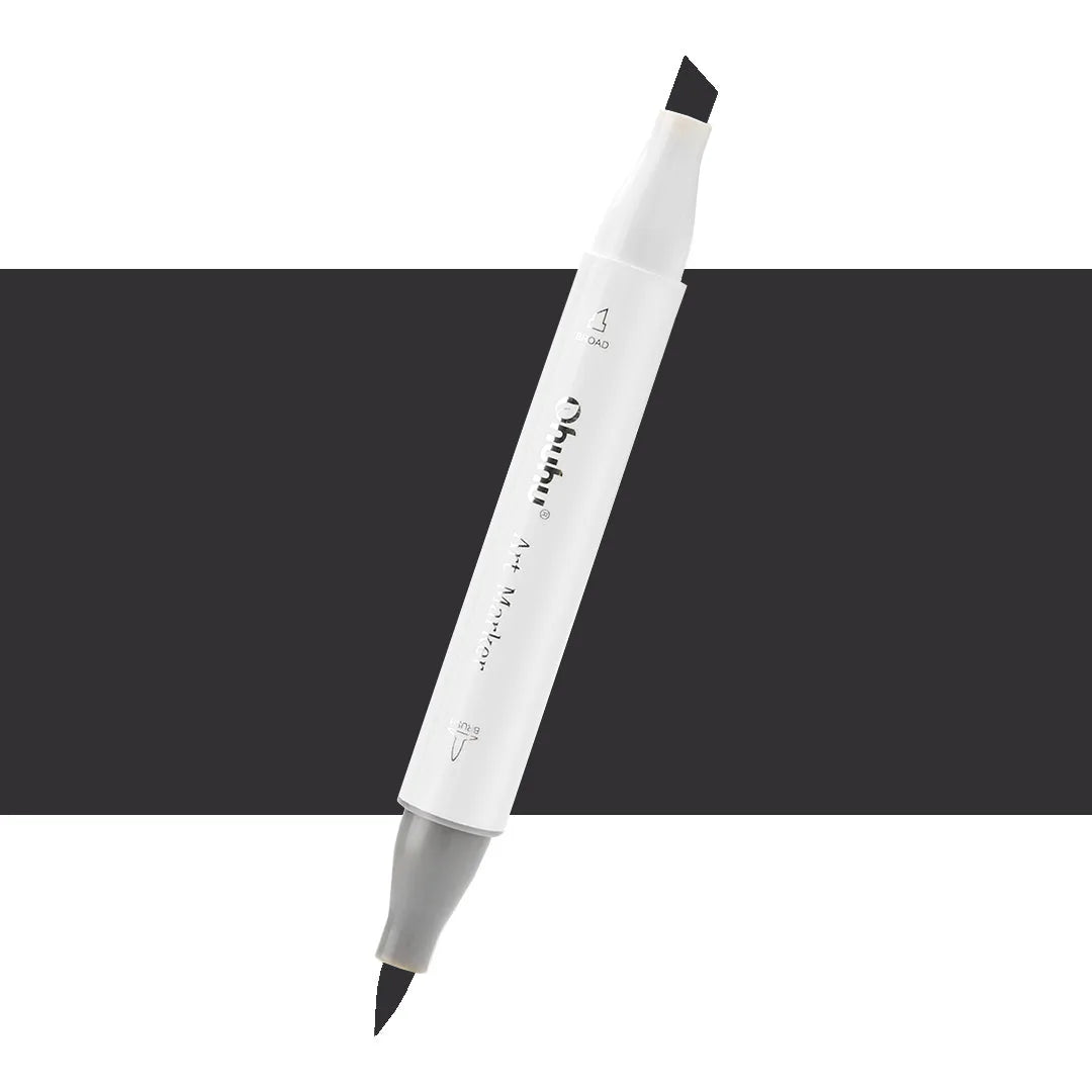 7700000022967 Marcador Alcohol Art Marker Ohuhu - Tonos Grises Marcador Unidad Warm Grey 13 WG130 Cartel Arte & Papelería