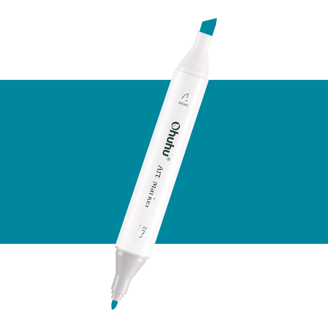 7700000023025 Marcador Alcohol Art Marker Ohuhu - Tonos Grises Marcador Unidad Blue Grey Ii 9 BGII09 Cartel Arte & Papelería