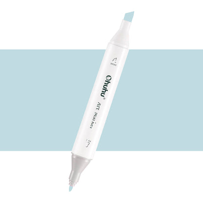 7700000023049 Marcador Alcohol Art Marker Ohuhu - Tonos Grises Marcador Unidad Blue Grey Ii 3 BGII03 Cartel Arte & Papelería