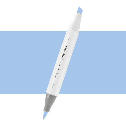 7700000023056 Marcador Alcohol Art Marker Ohuhu - Tonos Azules Marcador Unidad Sky Blue PB1 Cartel Arte & Papelería